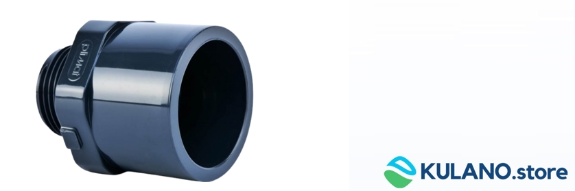 PVC Übergangsnippel KS/KxAG